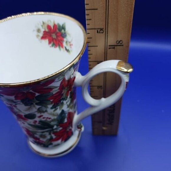Royal Patrician poinsetta mug set of 3 coffee mugs - Picture 9 of 9